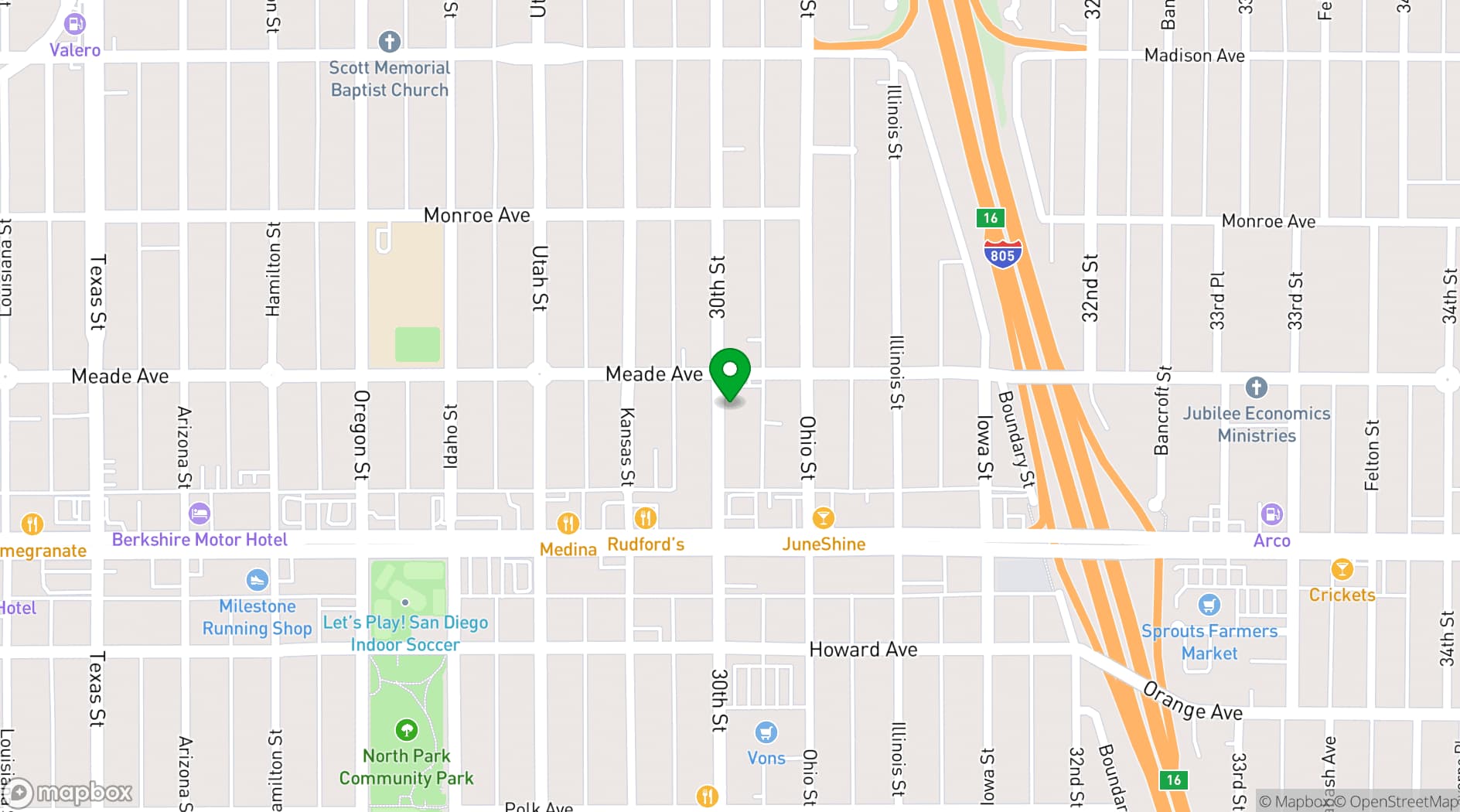 Map showing Hardihood Cowork Space Inc.