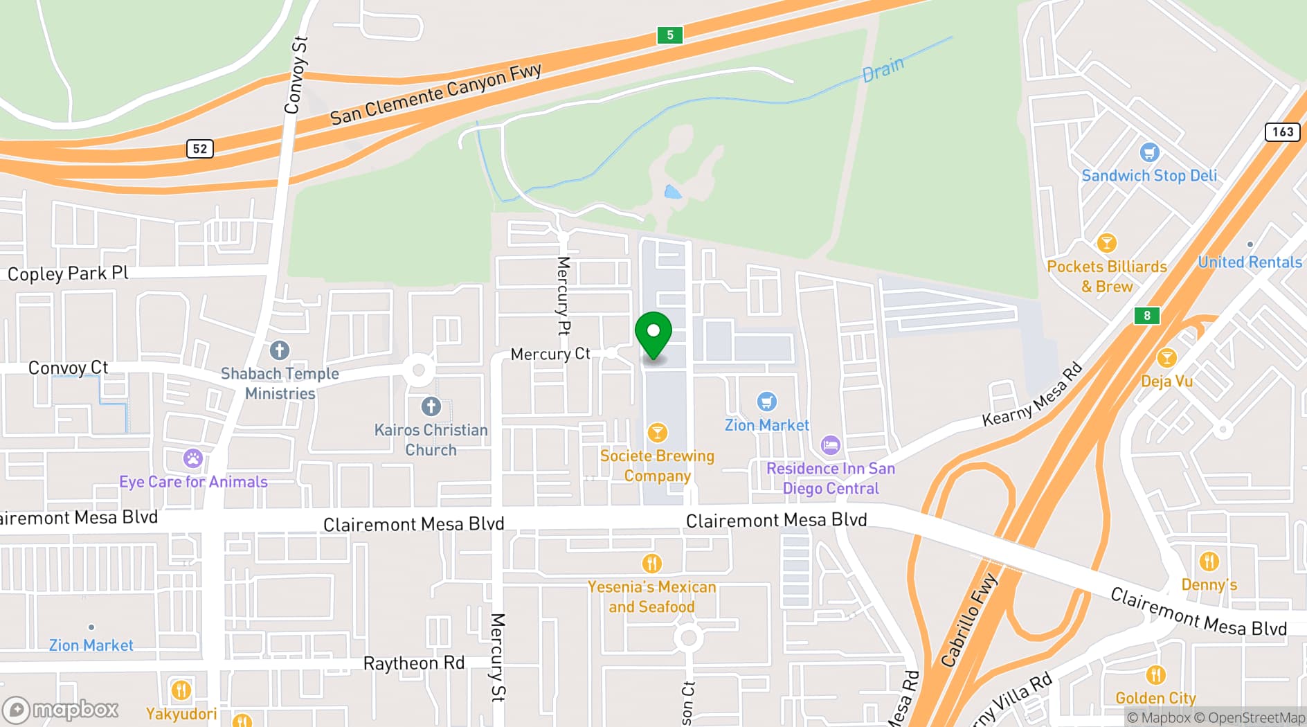 Map showing Adder Studios