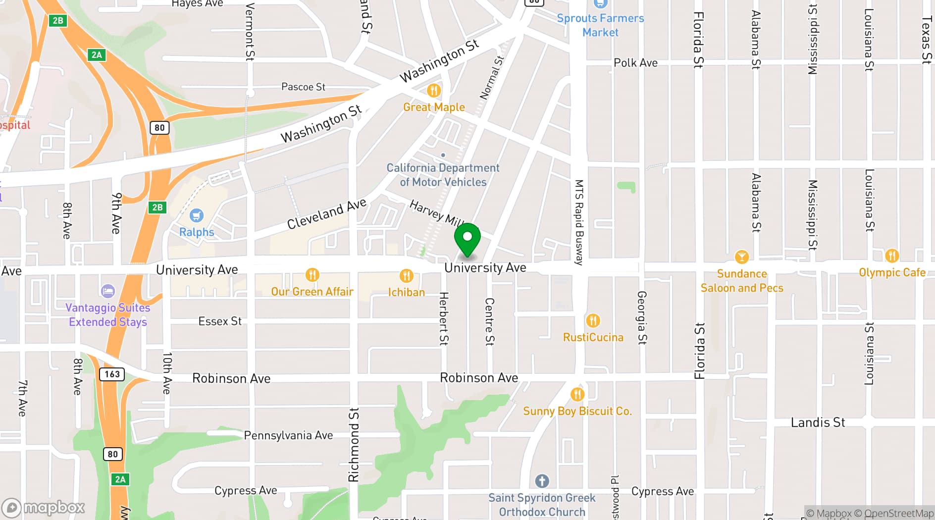 Map showing insideOUT