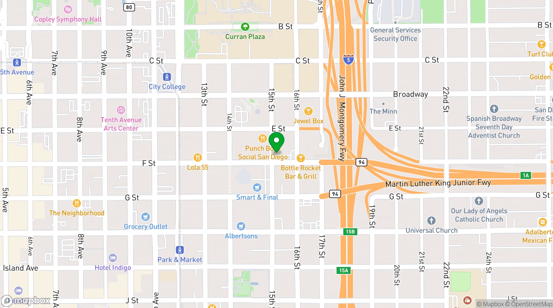 Map showing Spaces Makers Quarter