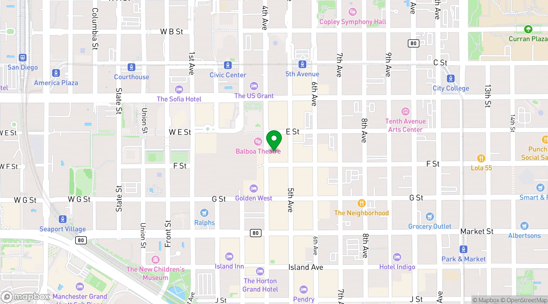 Map showing MyWorld Solutions