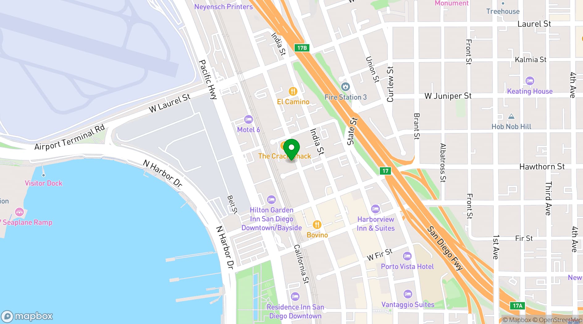 Map showing Herb & Wood
