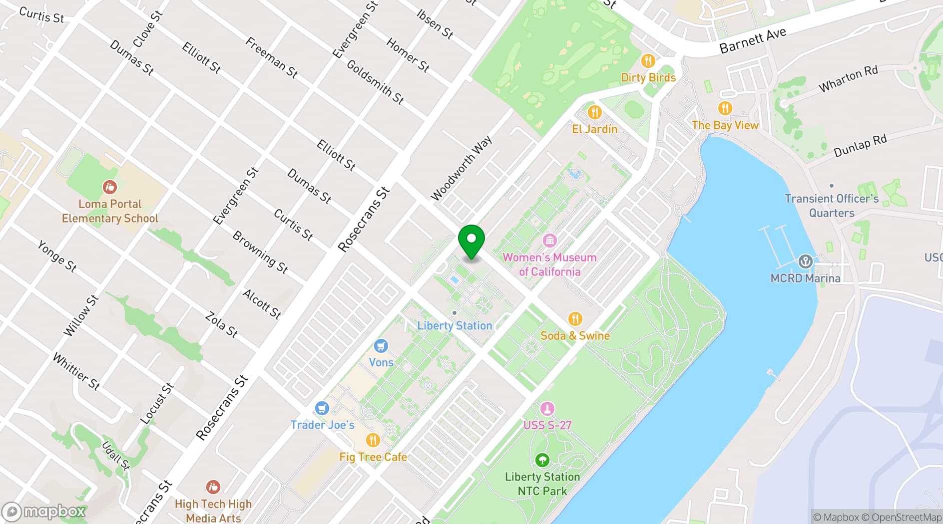 Map showing Building 177