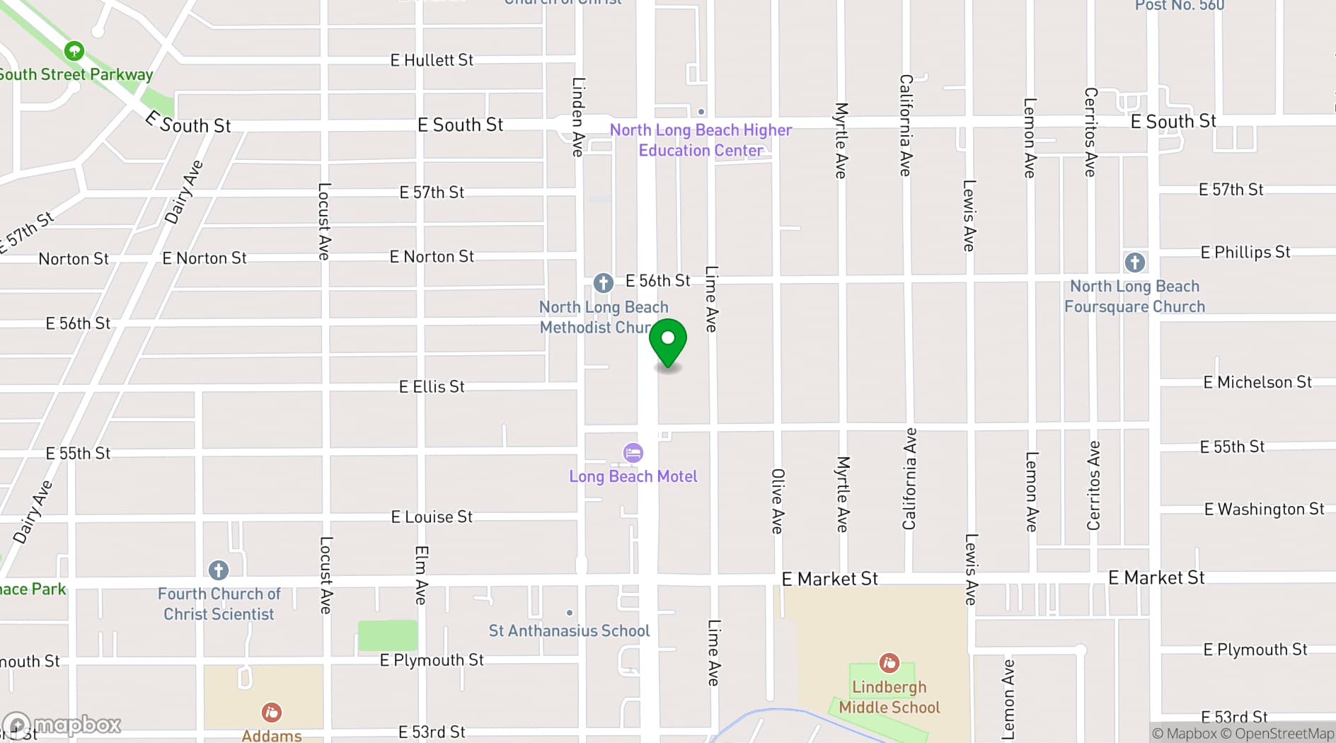 Map showing Grooveworks Studios