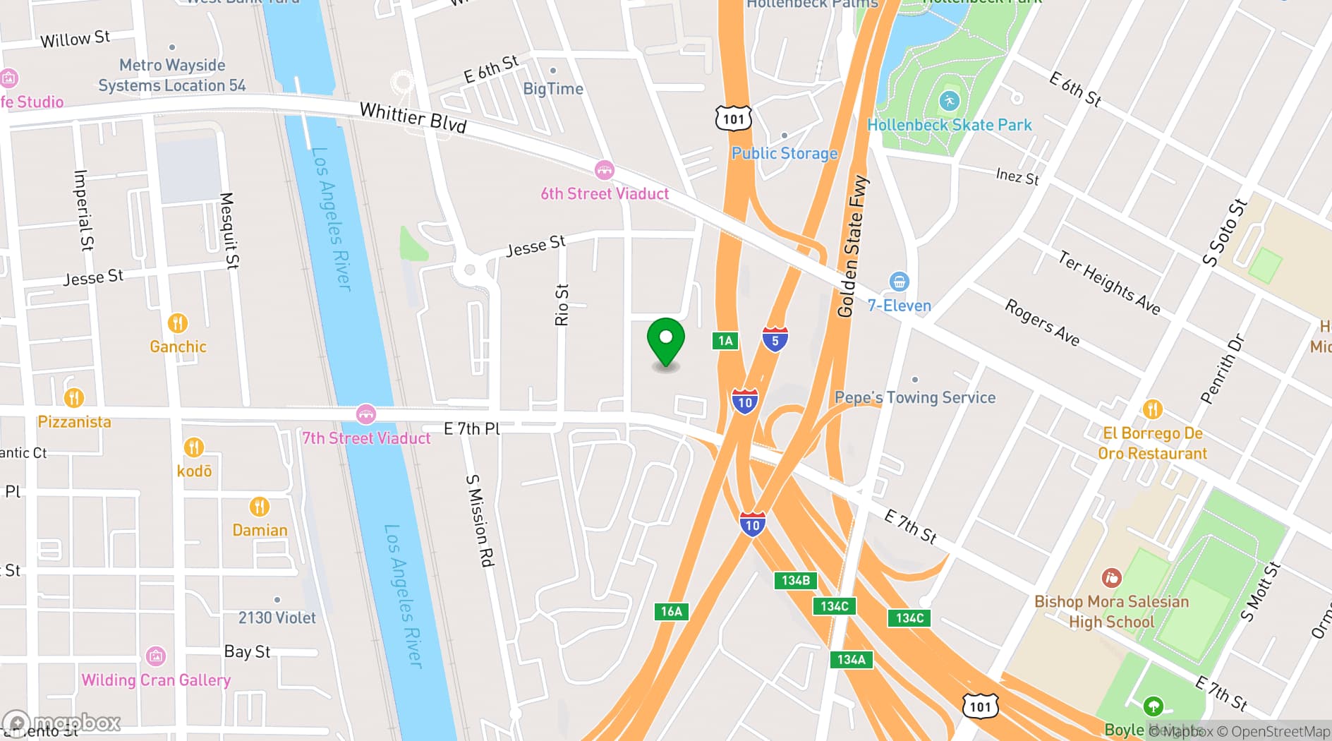 Map showing Space Potential