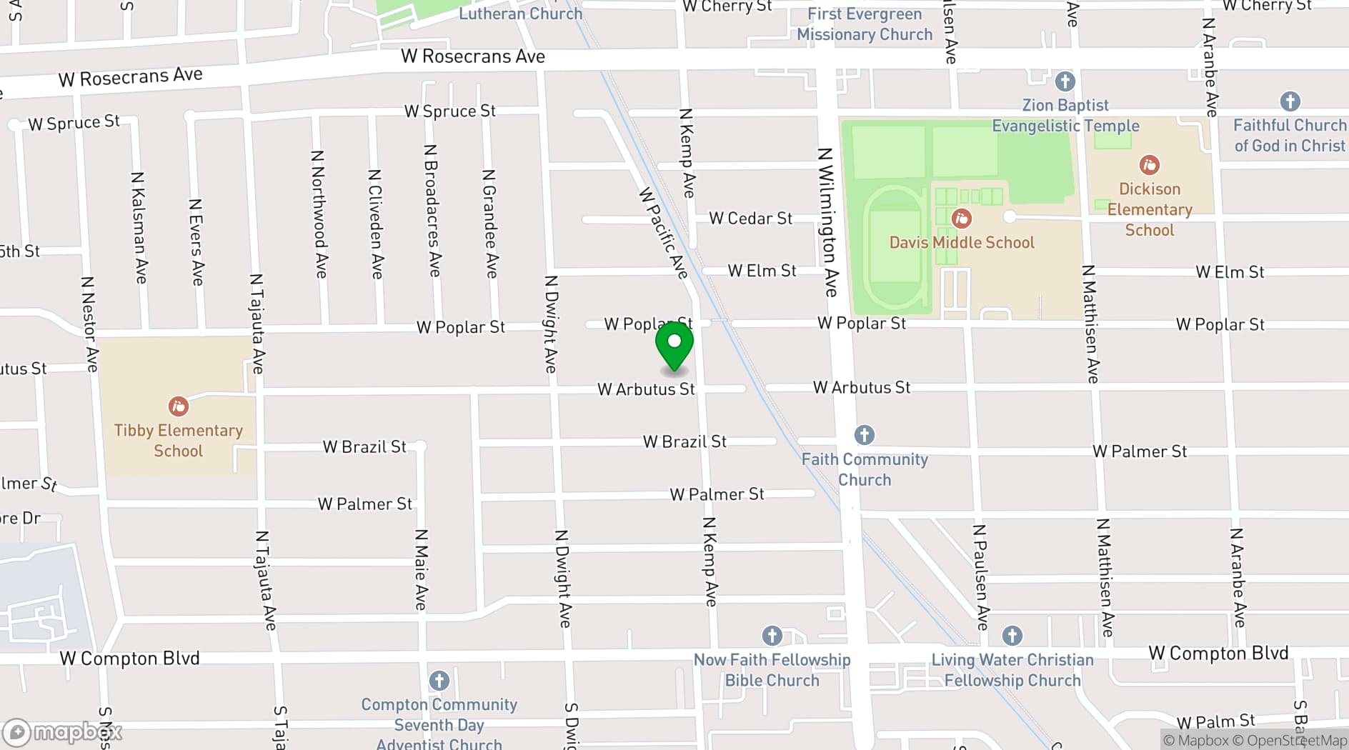 Map showing Sweet Something Decor