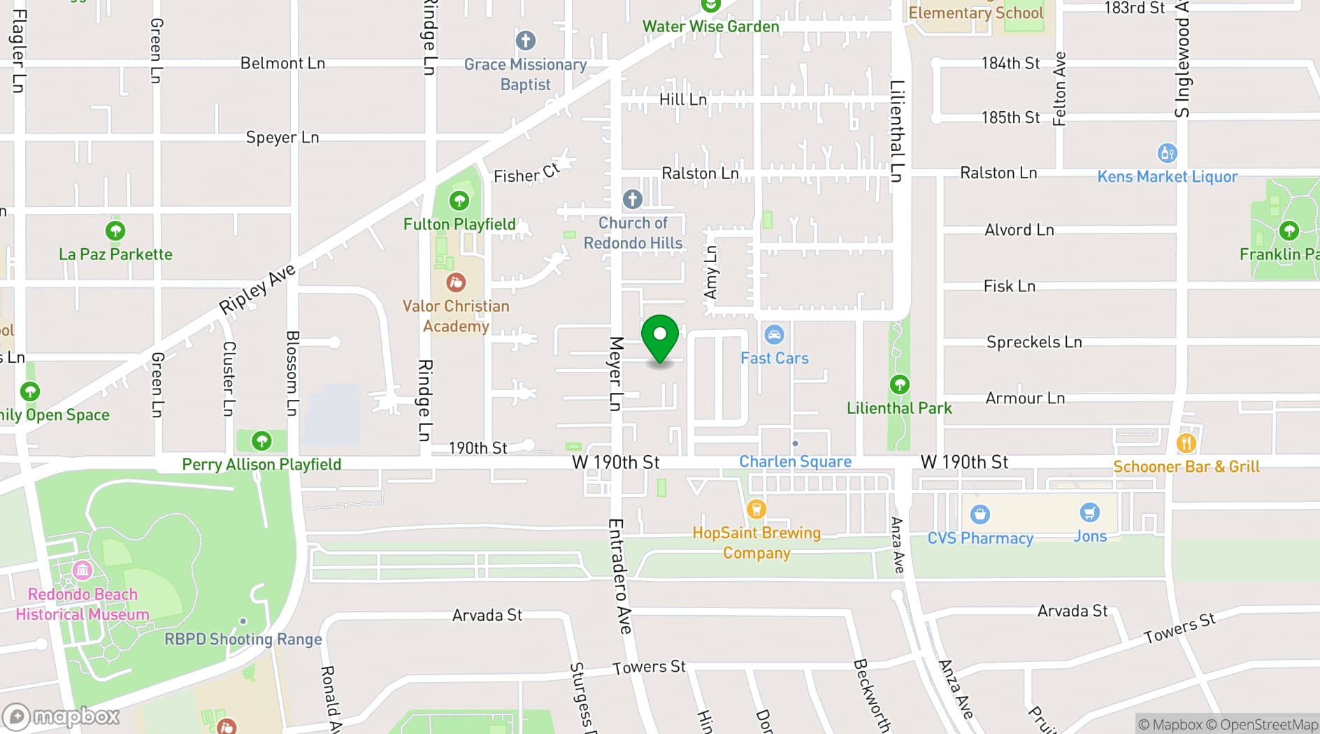 Map showing Total Access Rehearsal