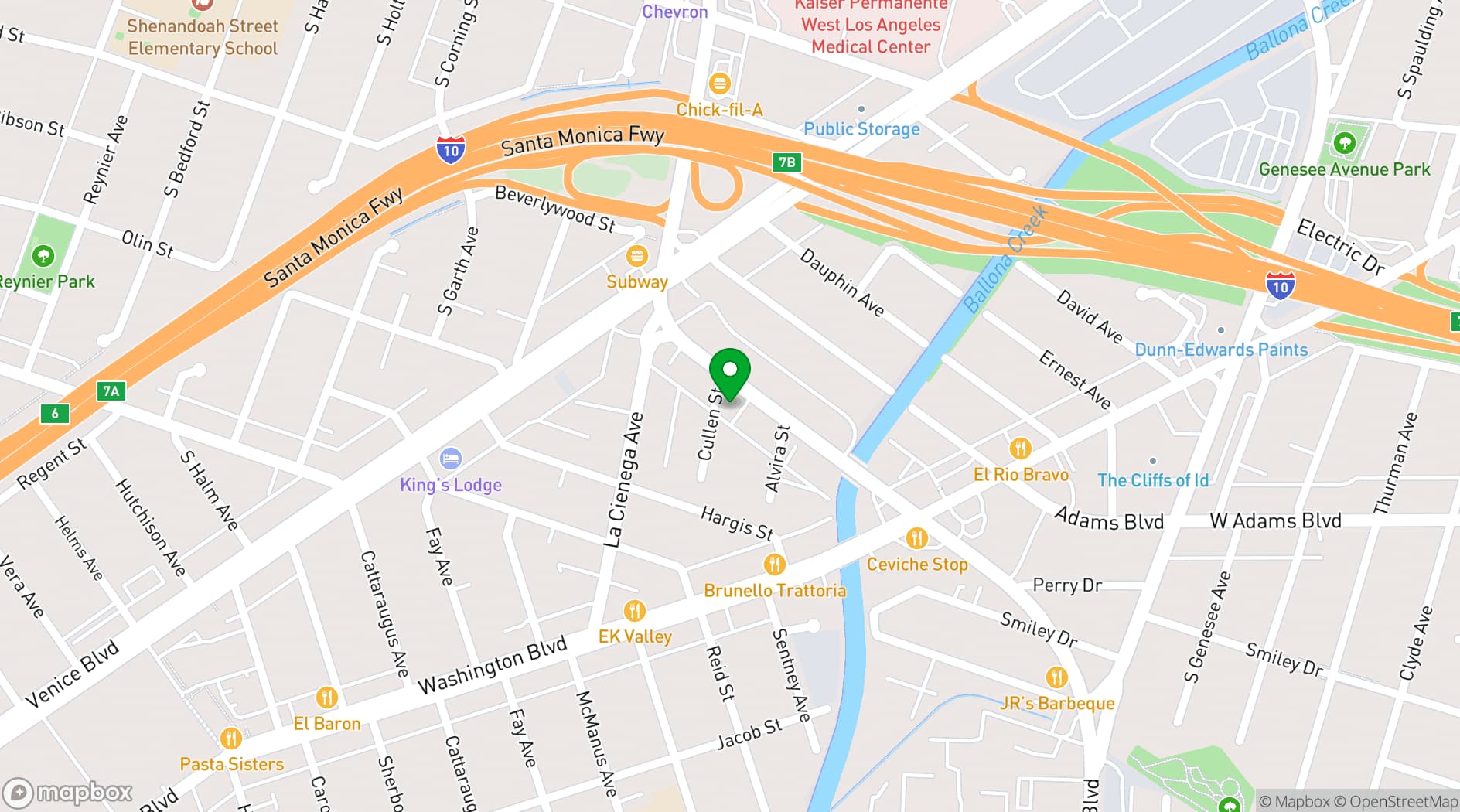 Map showing SmogShoppe