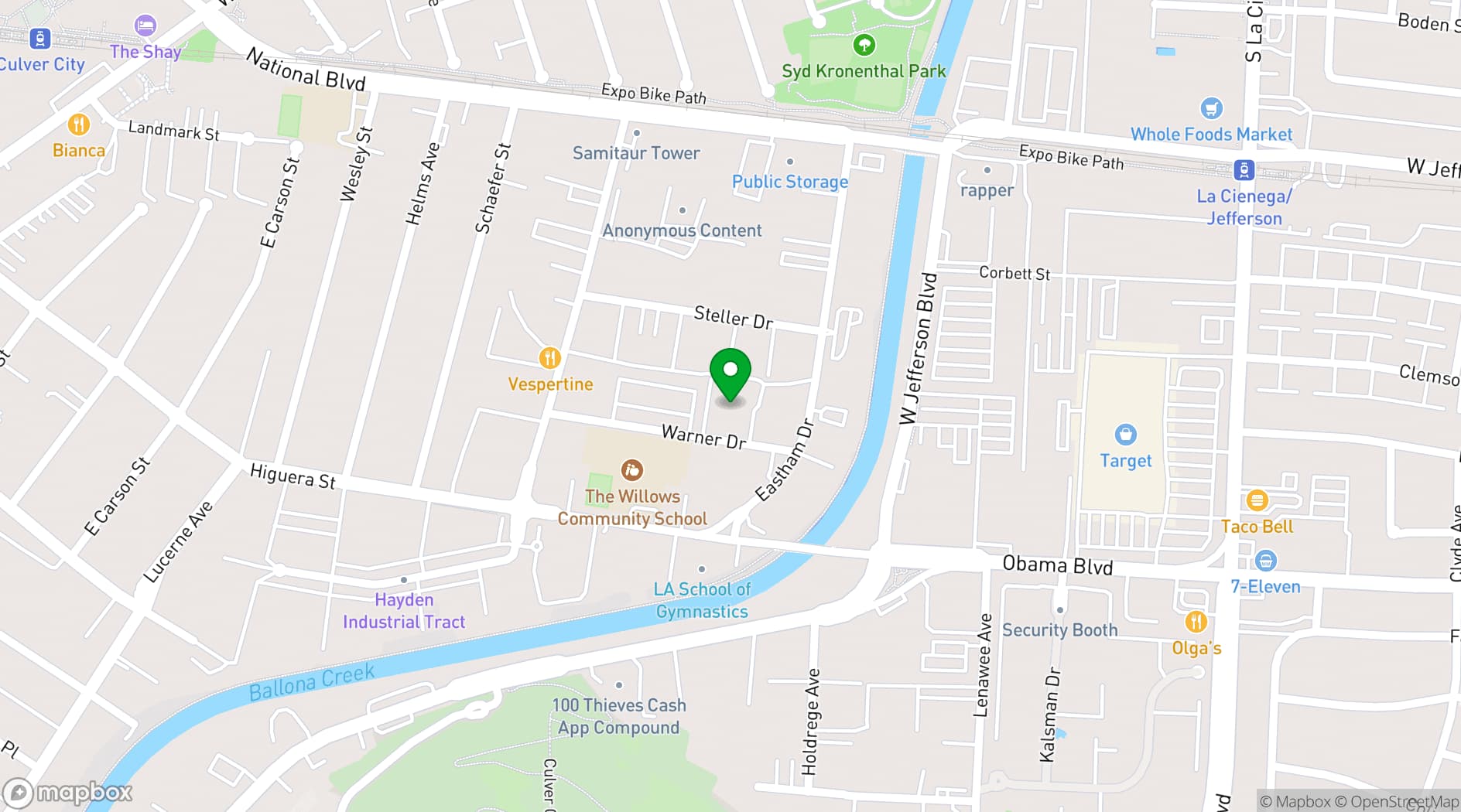 Map showing 3LABS