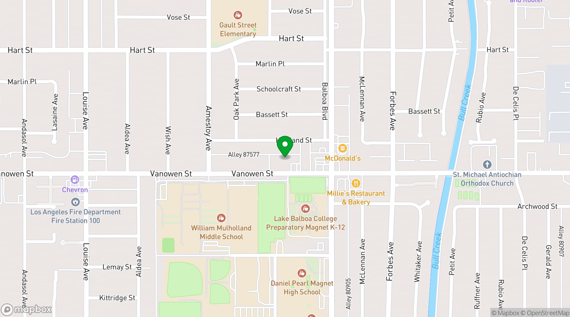 Map showing Pure Banquet Hall