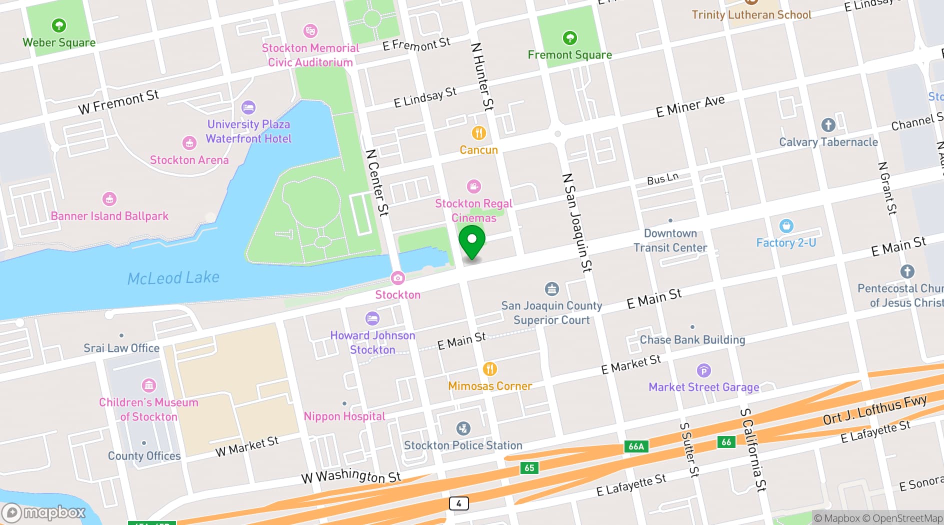 Map showing BellaVista
