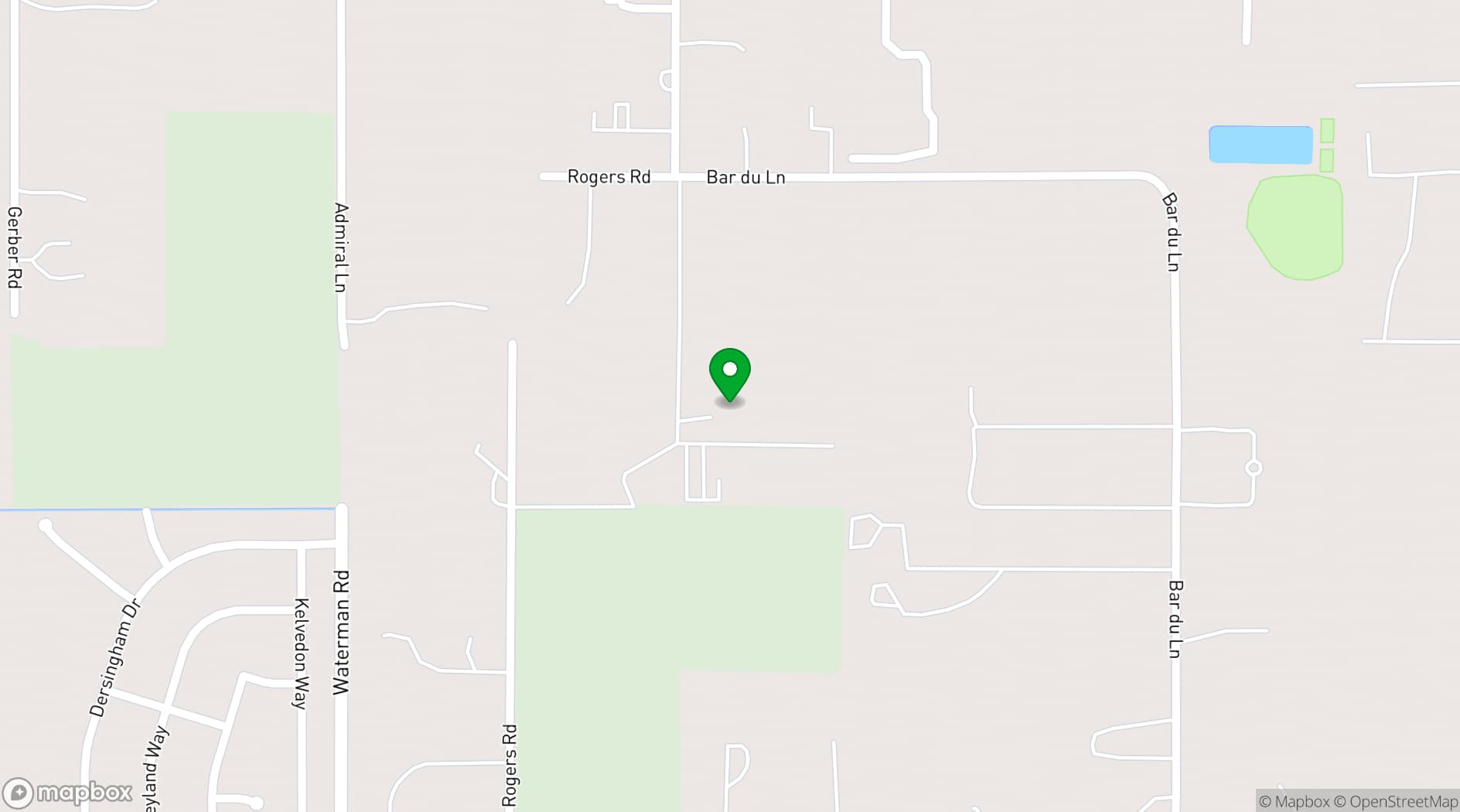 Map showing Wolfe Heights Winery & Event Center