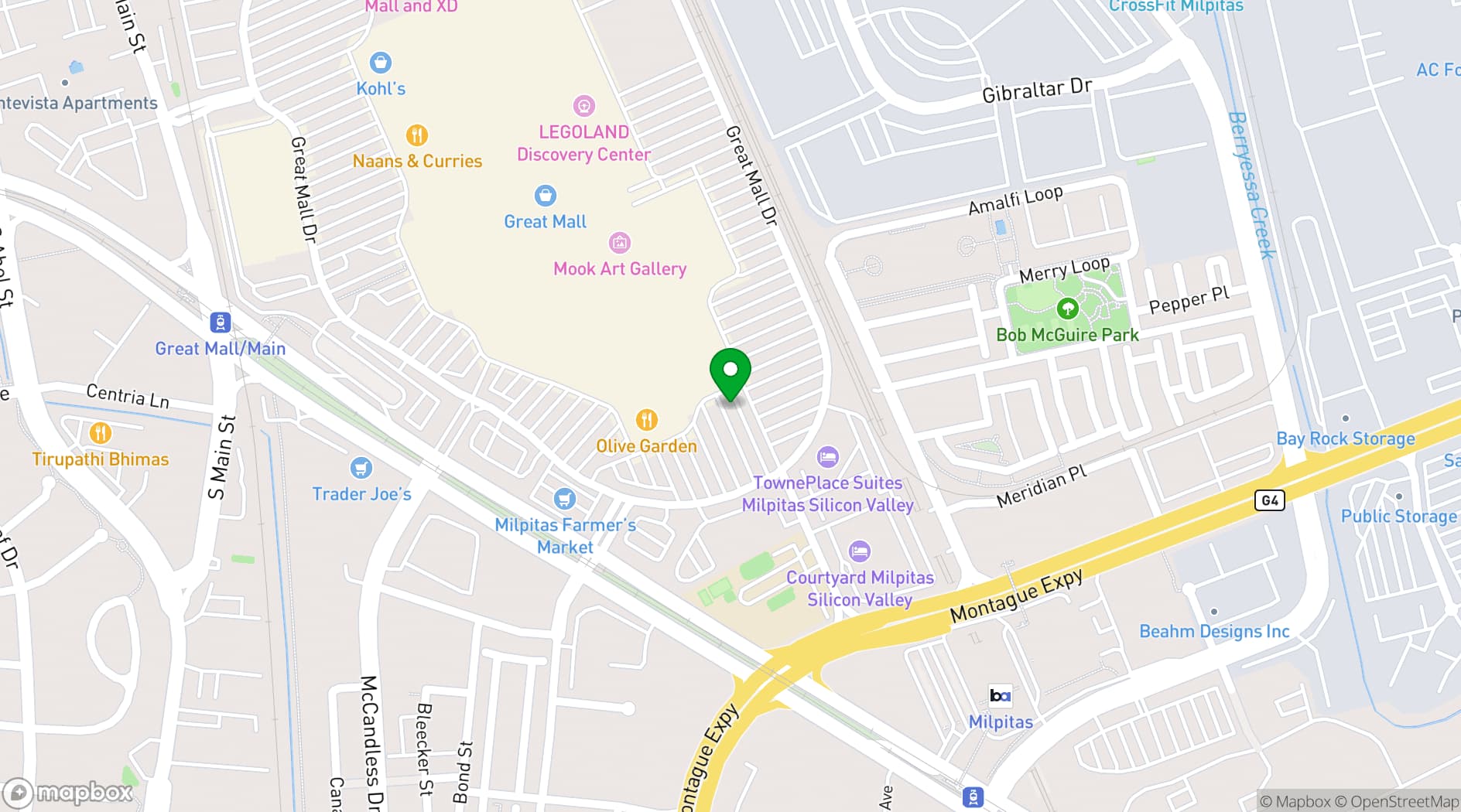 Map showing Imaginarium 360 Great Mall