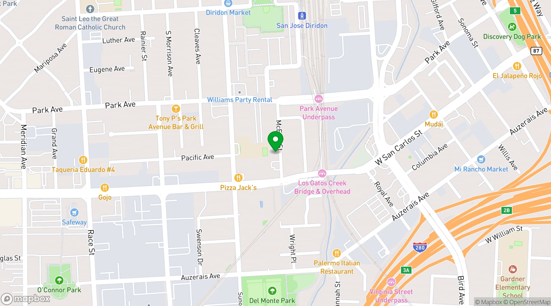 Map showing Asiel Design