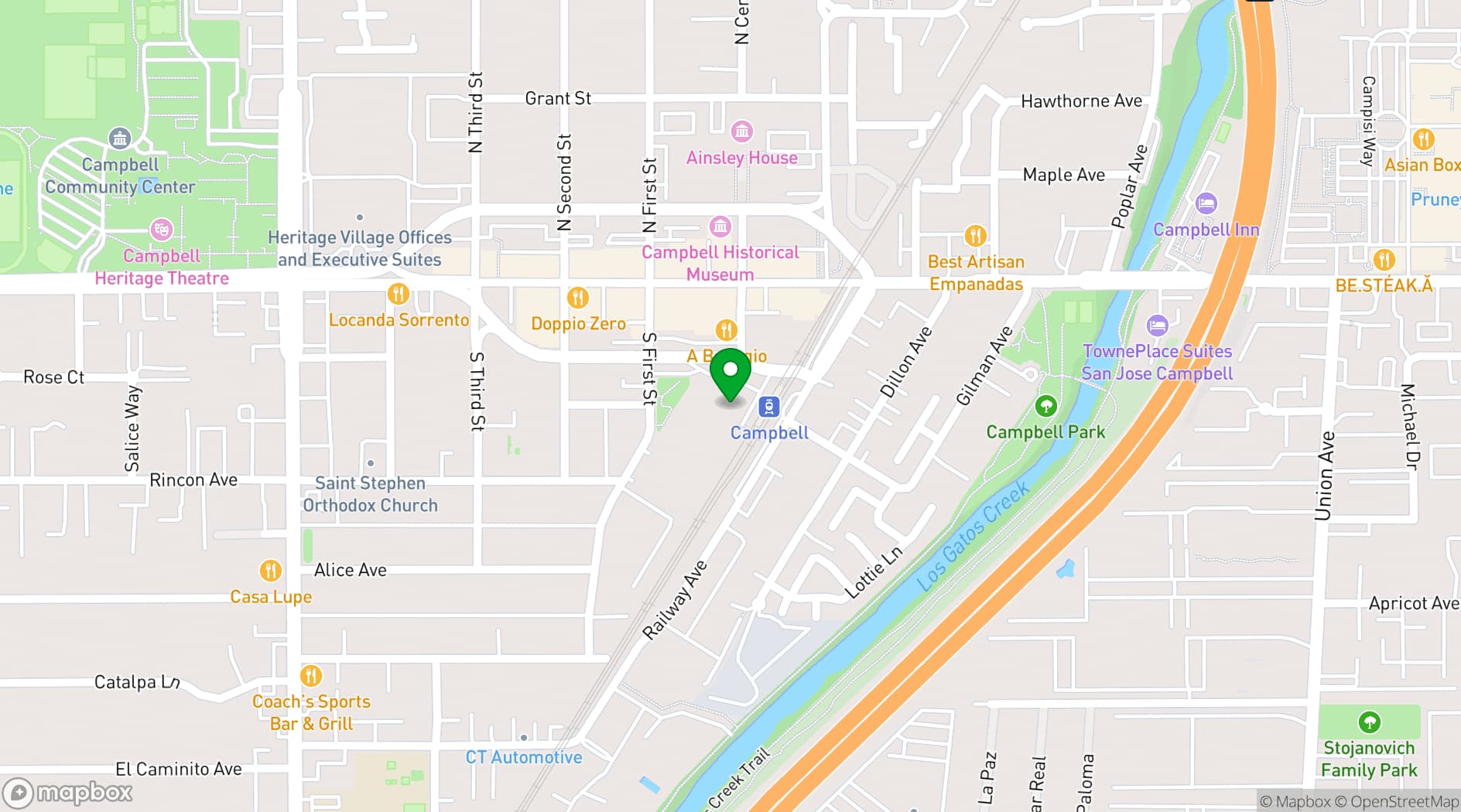 Map showing Khartoum Lounge
