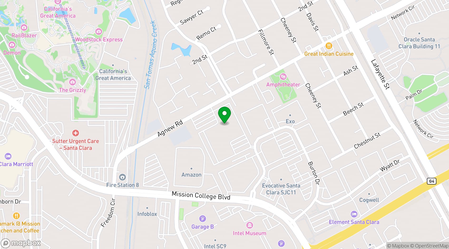 Map showing OMNIVISION