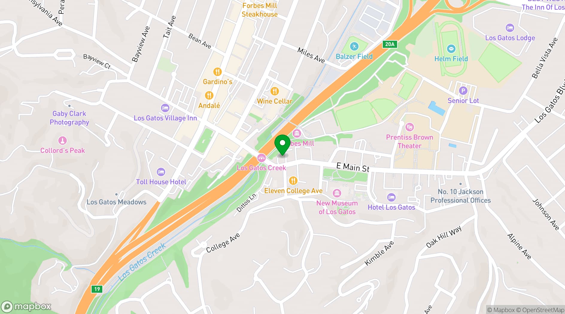 Map showing Sidecar
