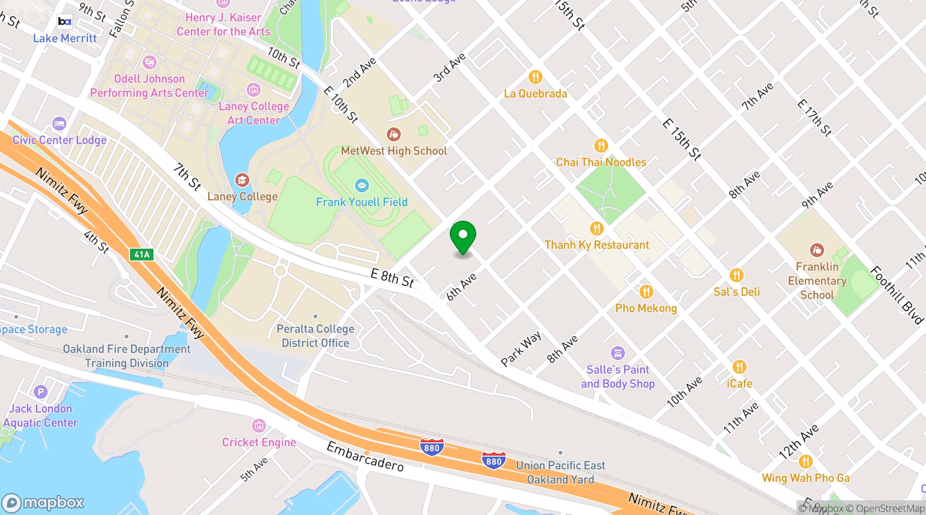 Map showing The Next Episode Recording