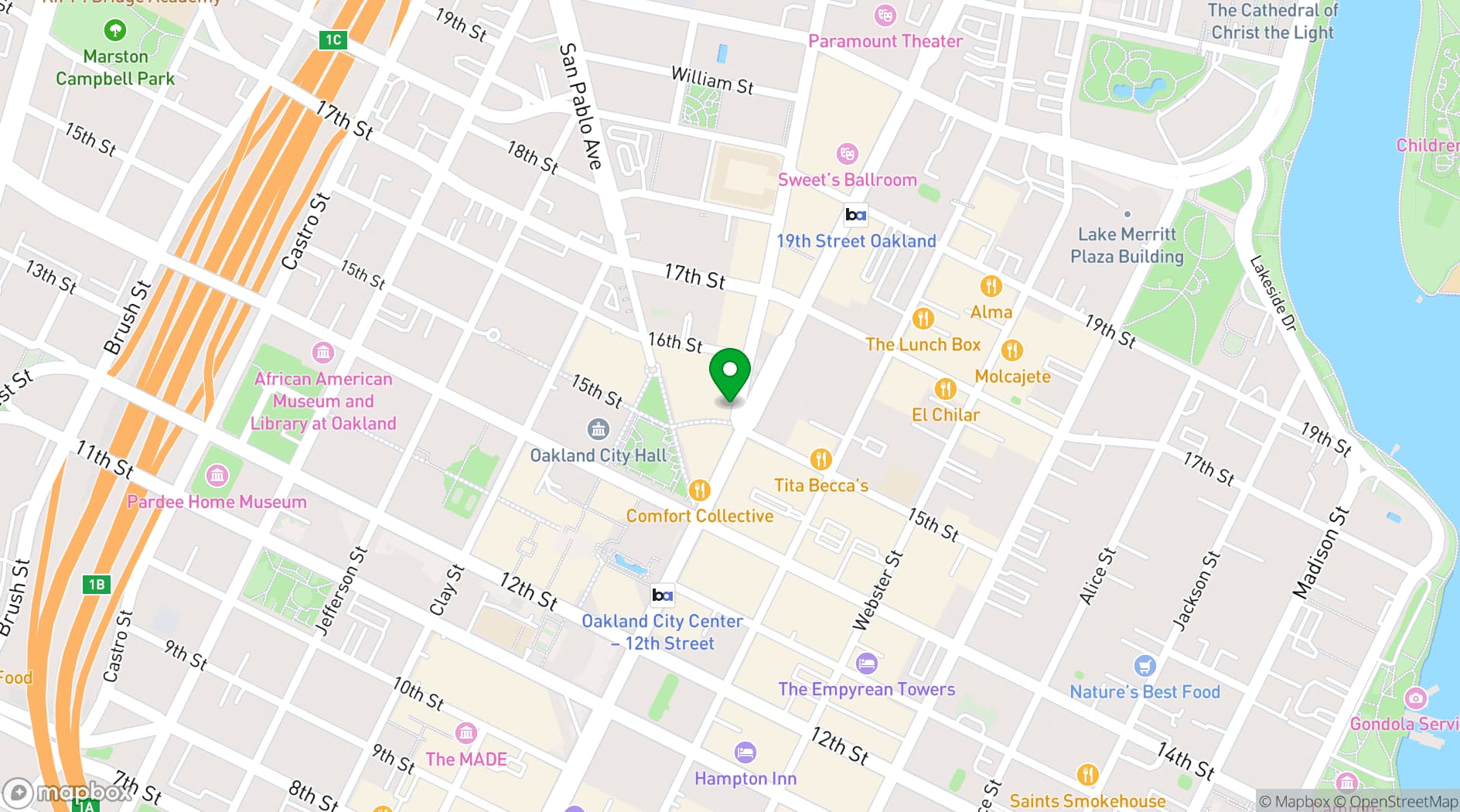 Map showing Rotunda Building