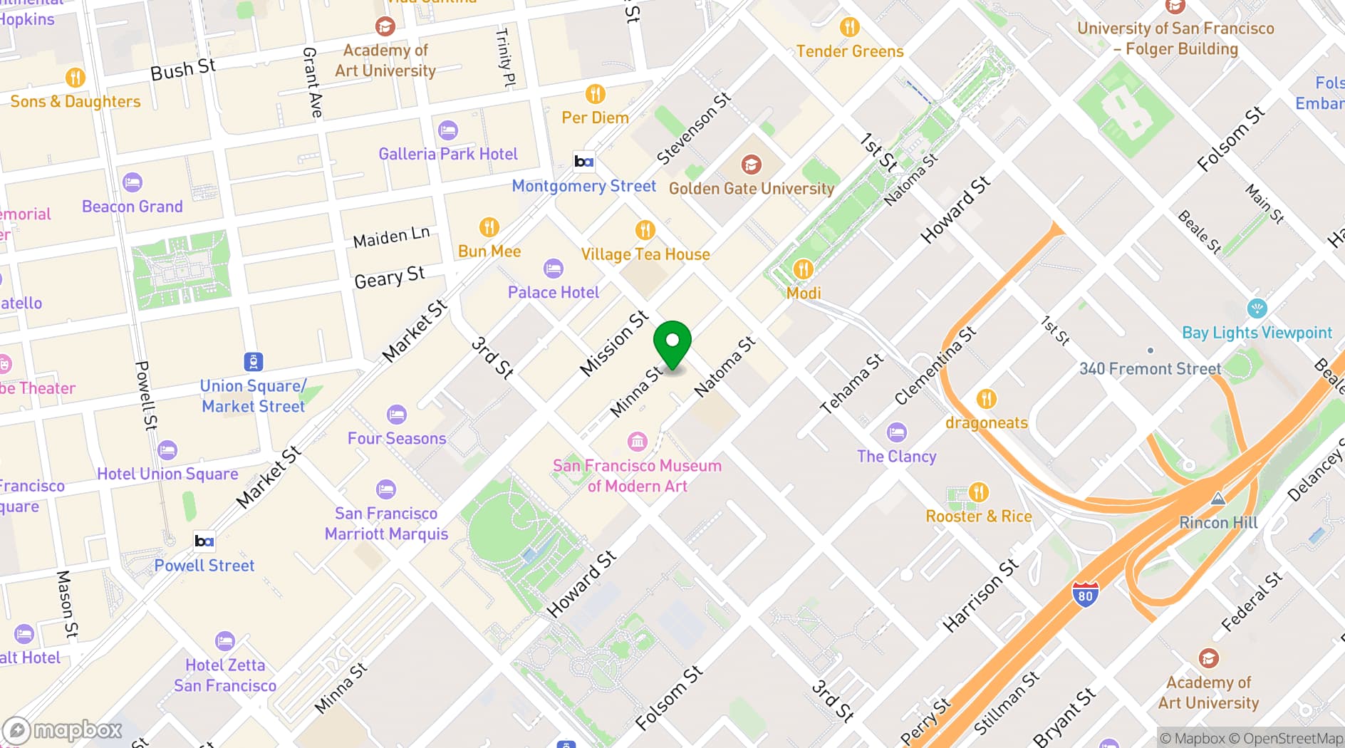 Map showing Mourad