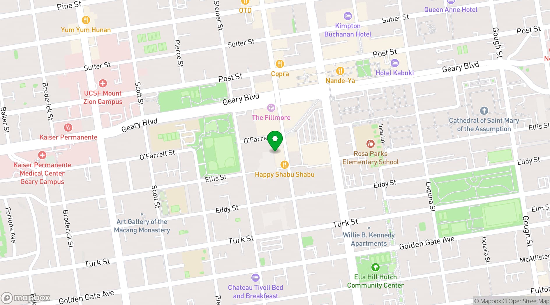 Map showing Joshua Cobbett Music Mixing Studio