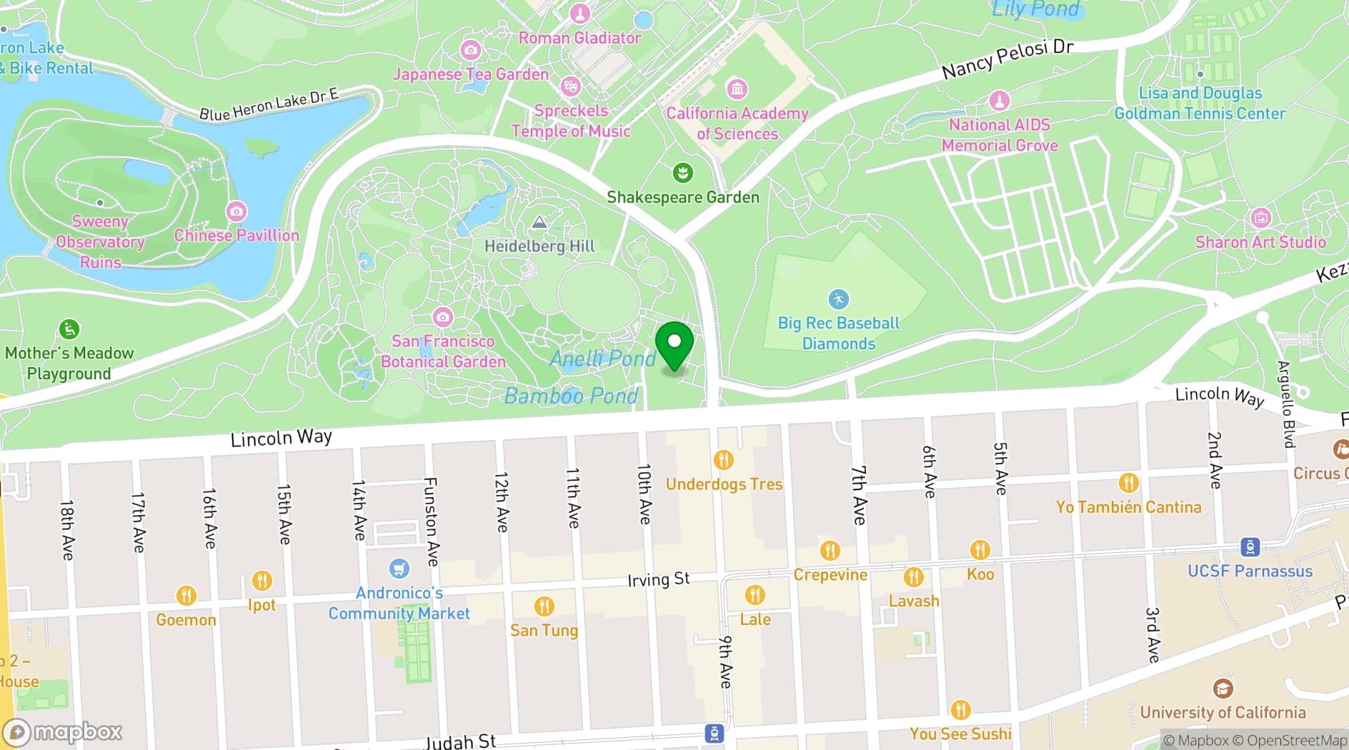 Map showing County Fair Building