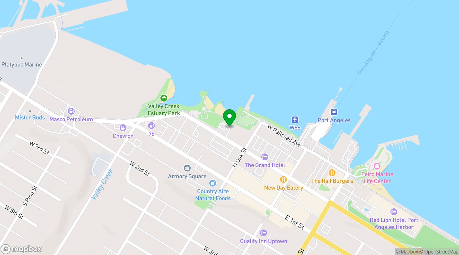 Map showing Field Arts & Events Hall - Sunset Lounge