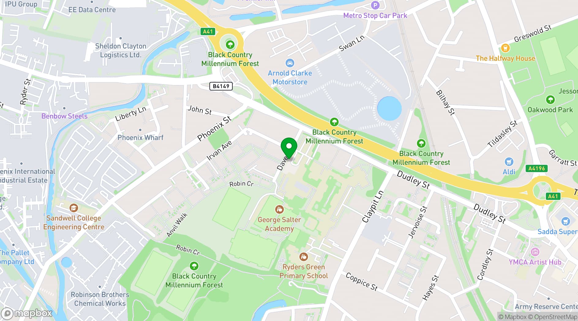Map showing Aaja Nachle Let's Dance