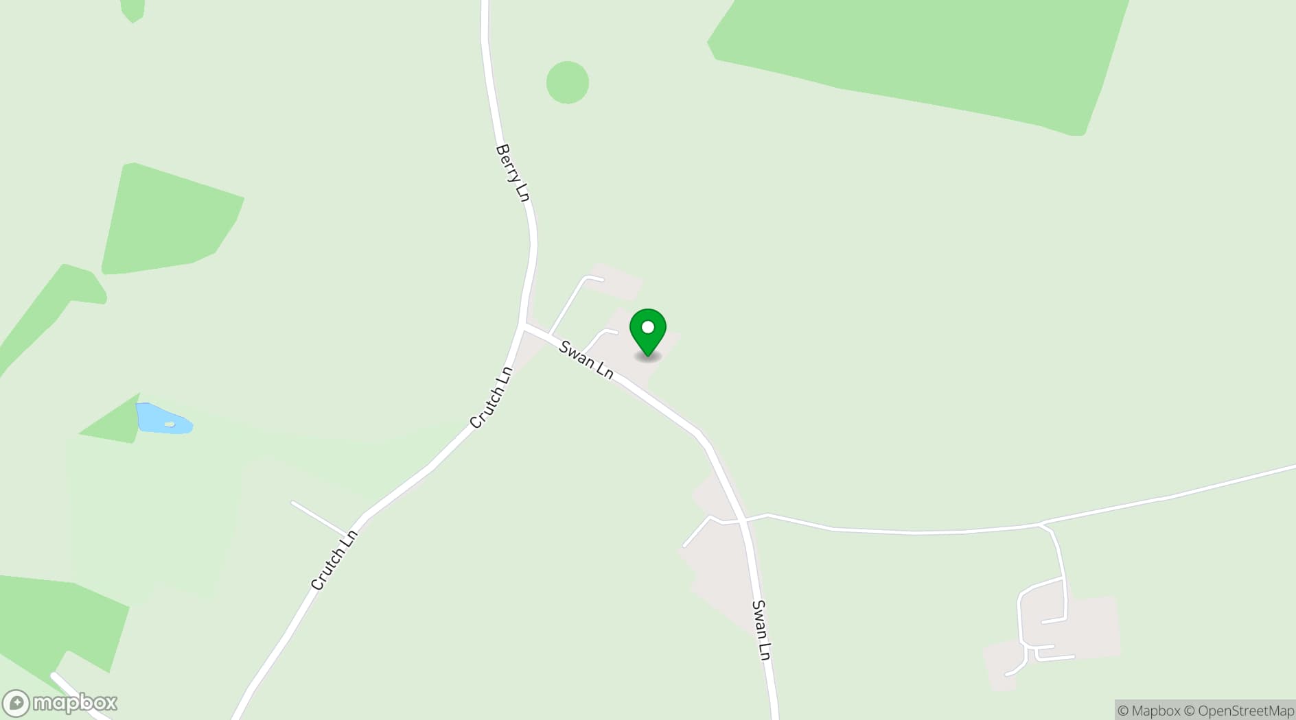 Map showing Manor Hill House