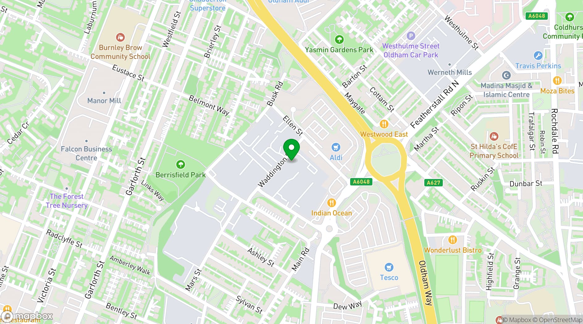 Map showing KickSonic