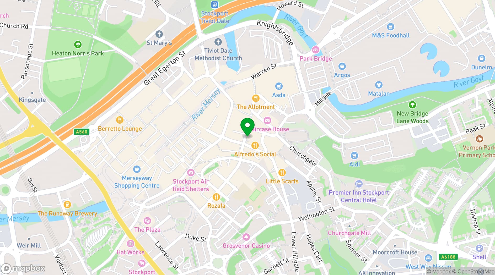 Map showing PROFOLK