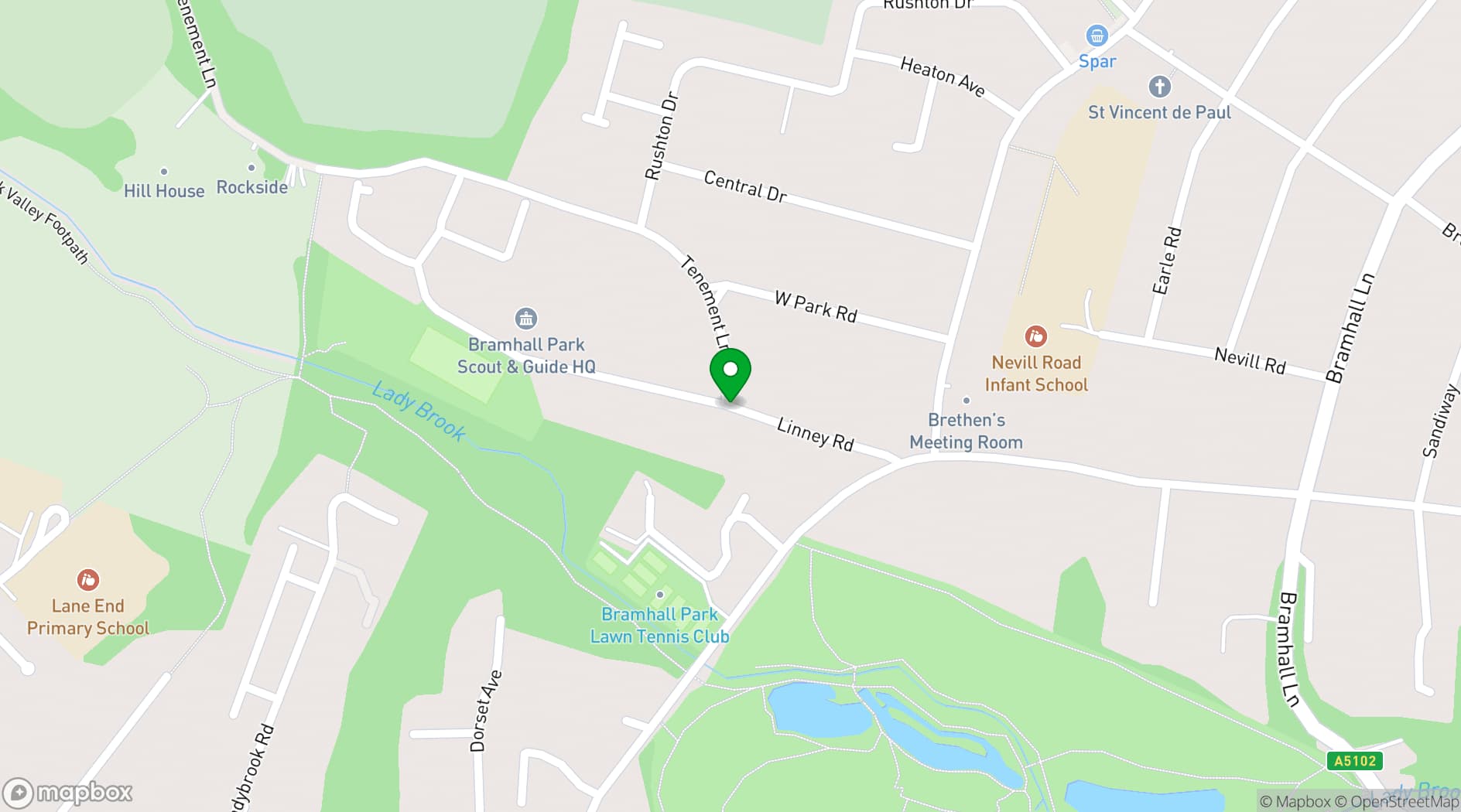 Map showing VECTAR Project
