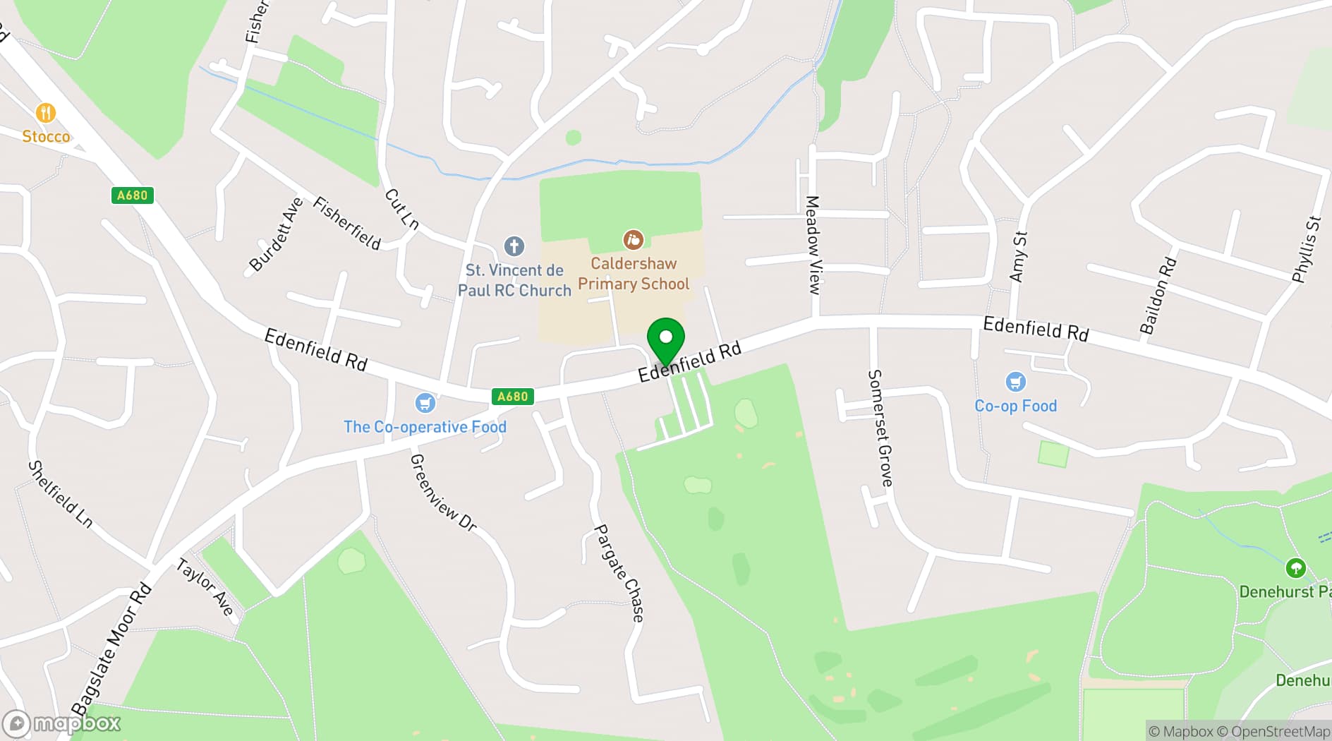 Map showing Meeting Rooms in Rochdale