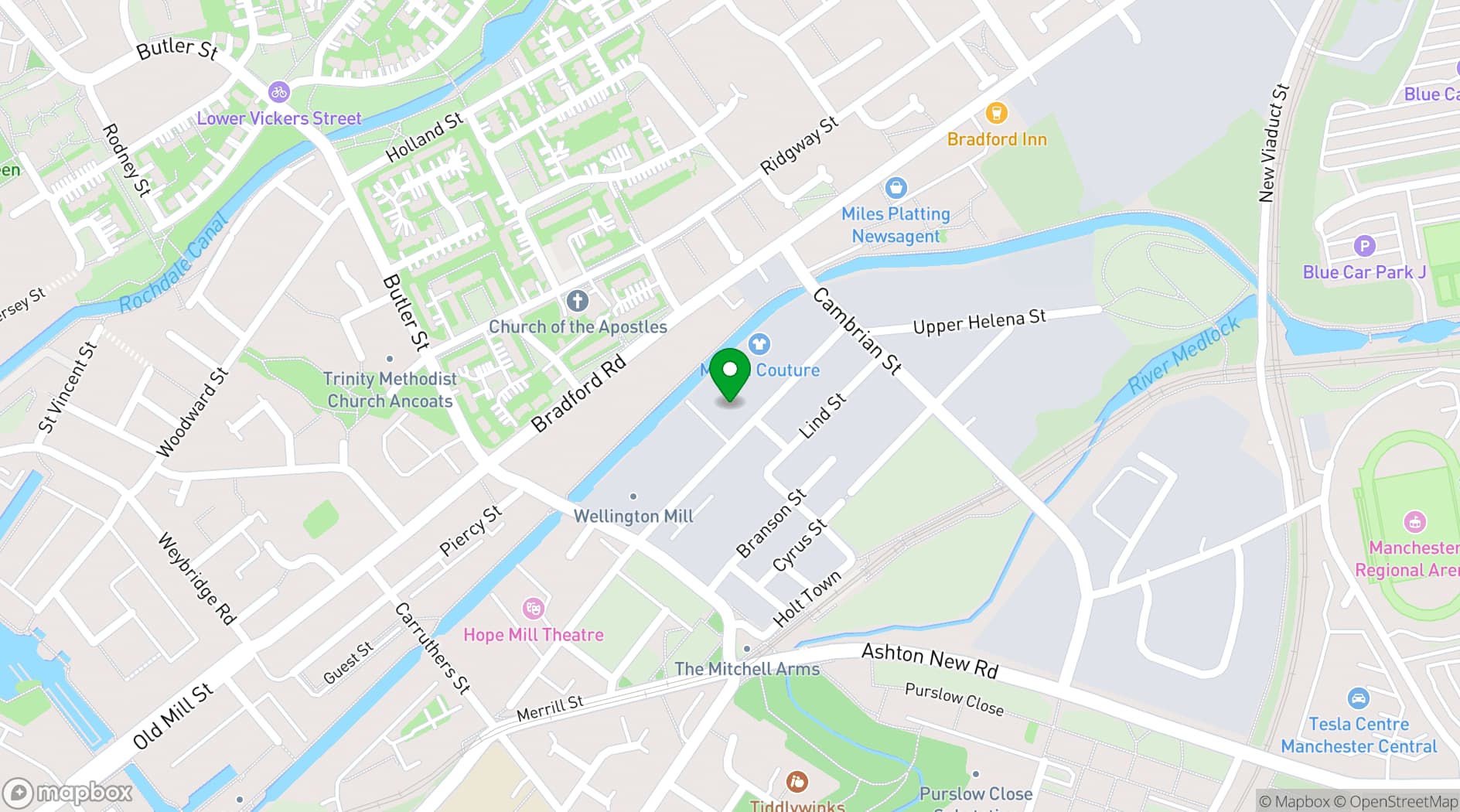 Map showing Lift Yourself Confident