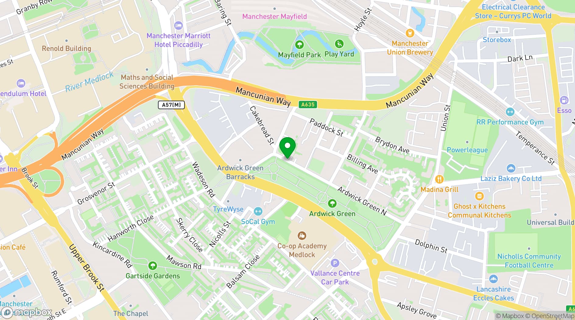 Map showing GMYN Offices