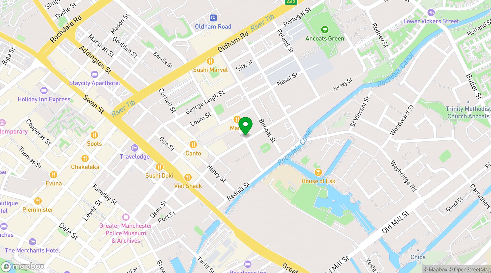 Map showing Erst