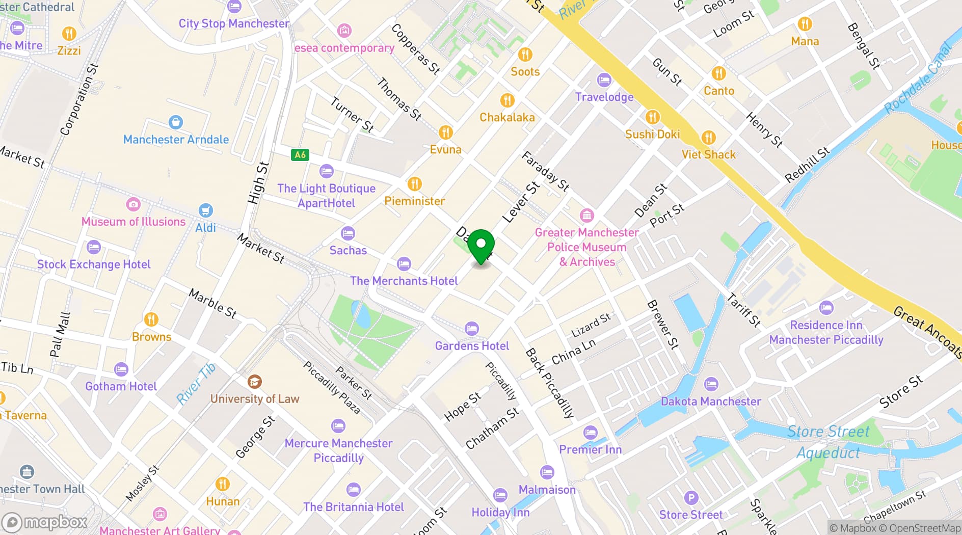Map showing Twenty Twenty Two