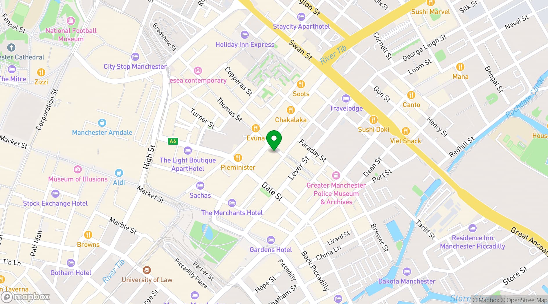 Map showing Another Heart to Feed