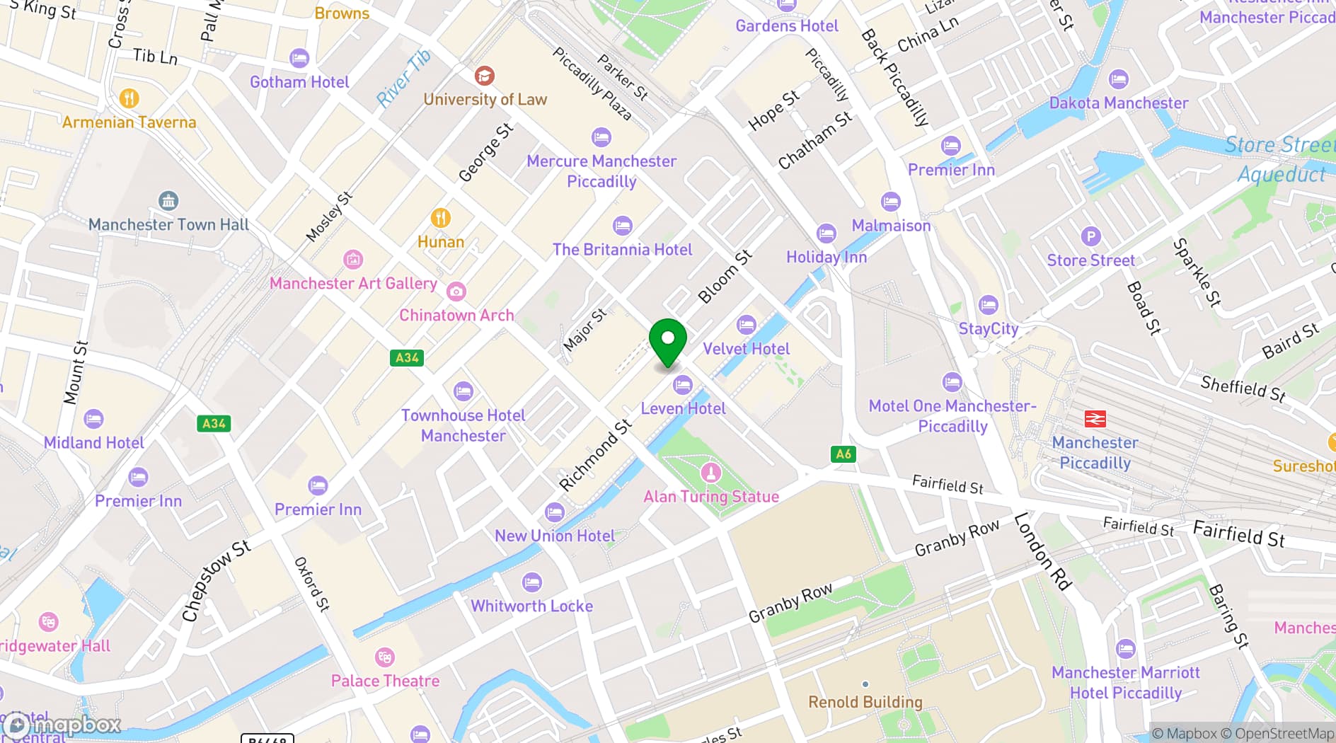 Map showing The Cockatoo Club