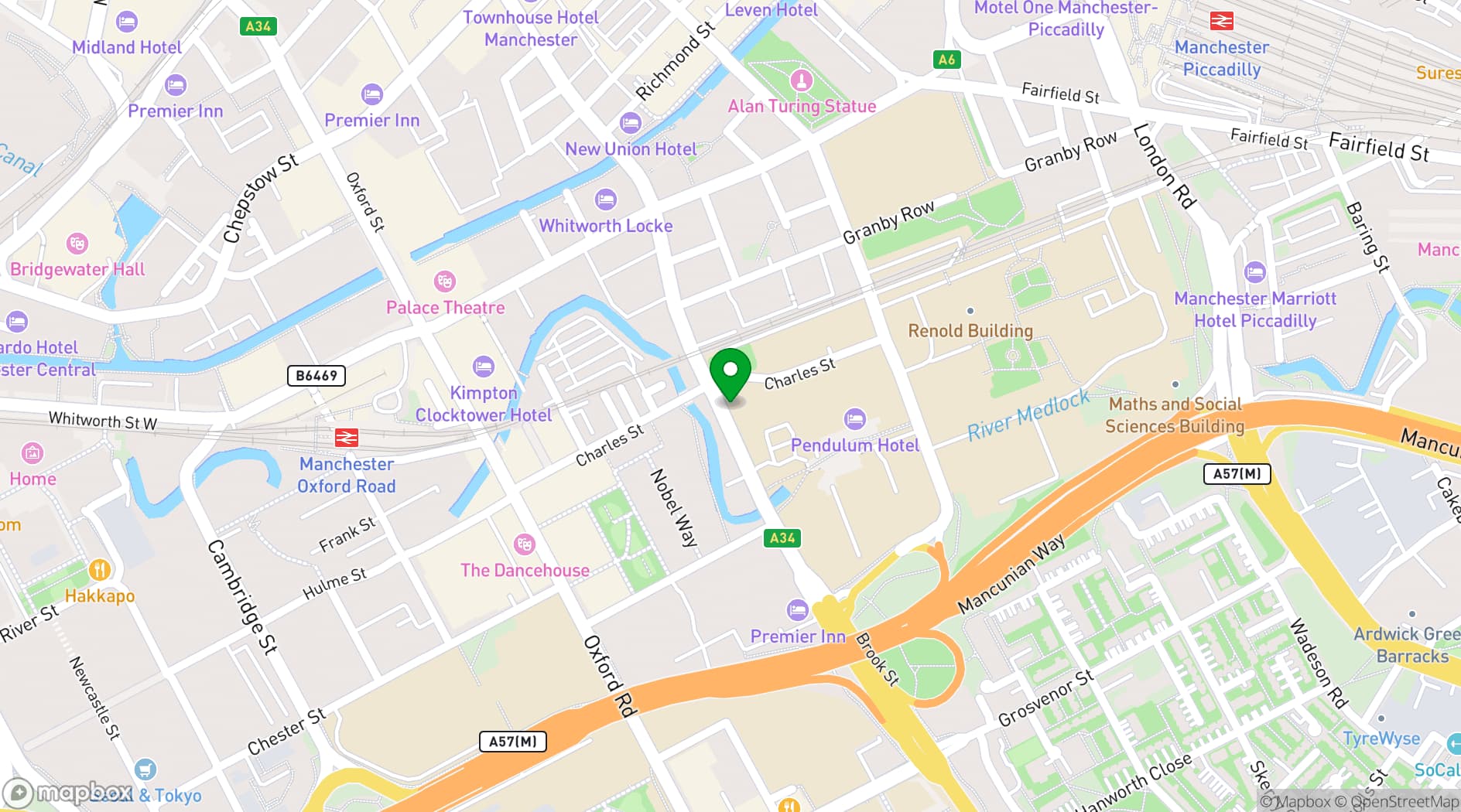 Map showing SEESAW