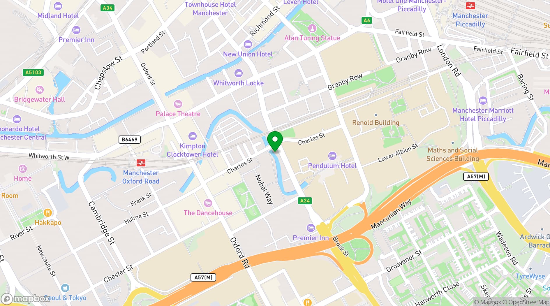 Map showing Factory 251