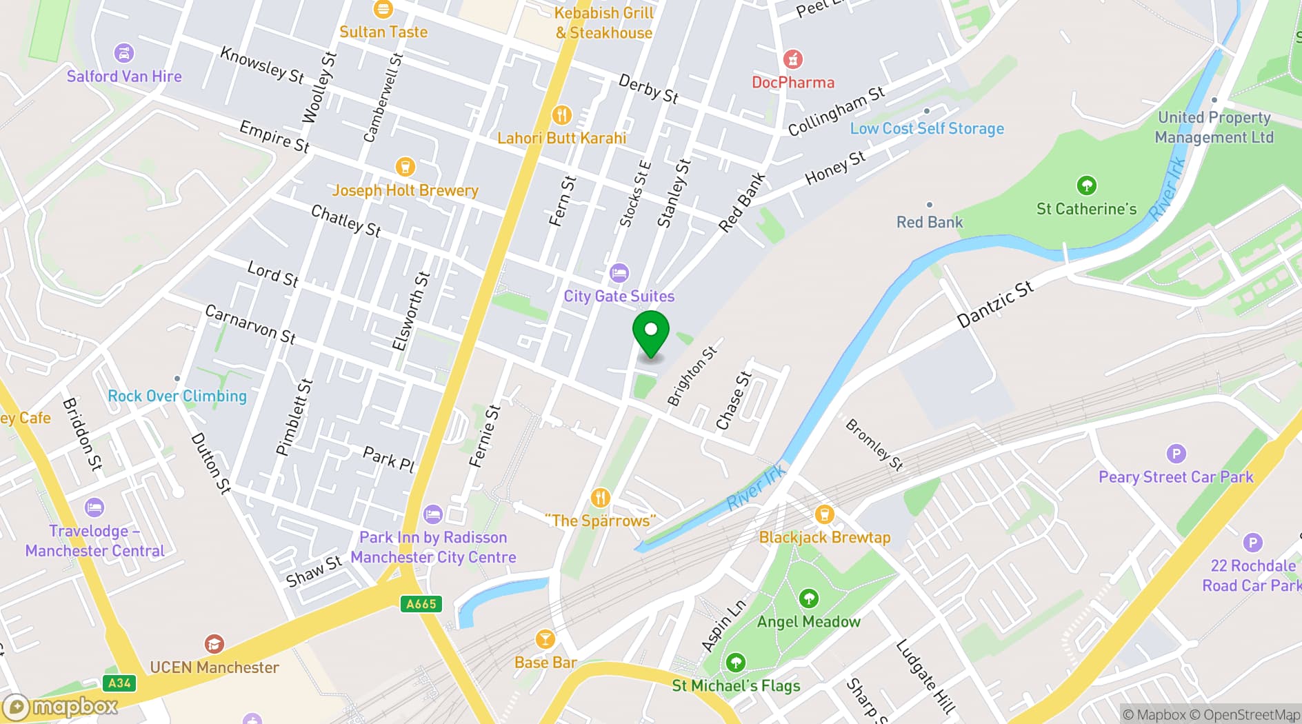 Map showing Cultplex