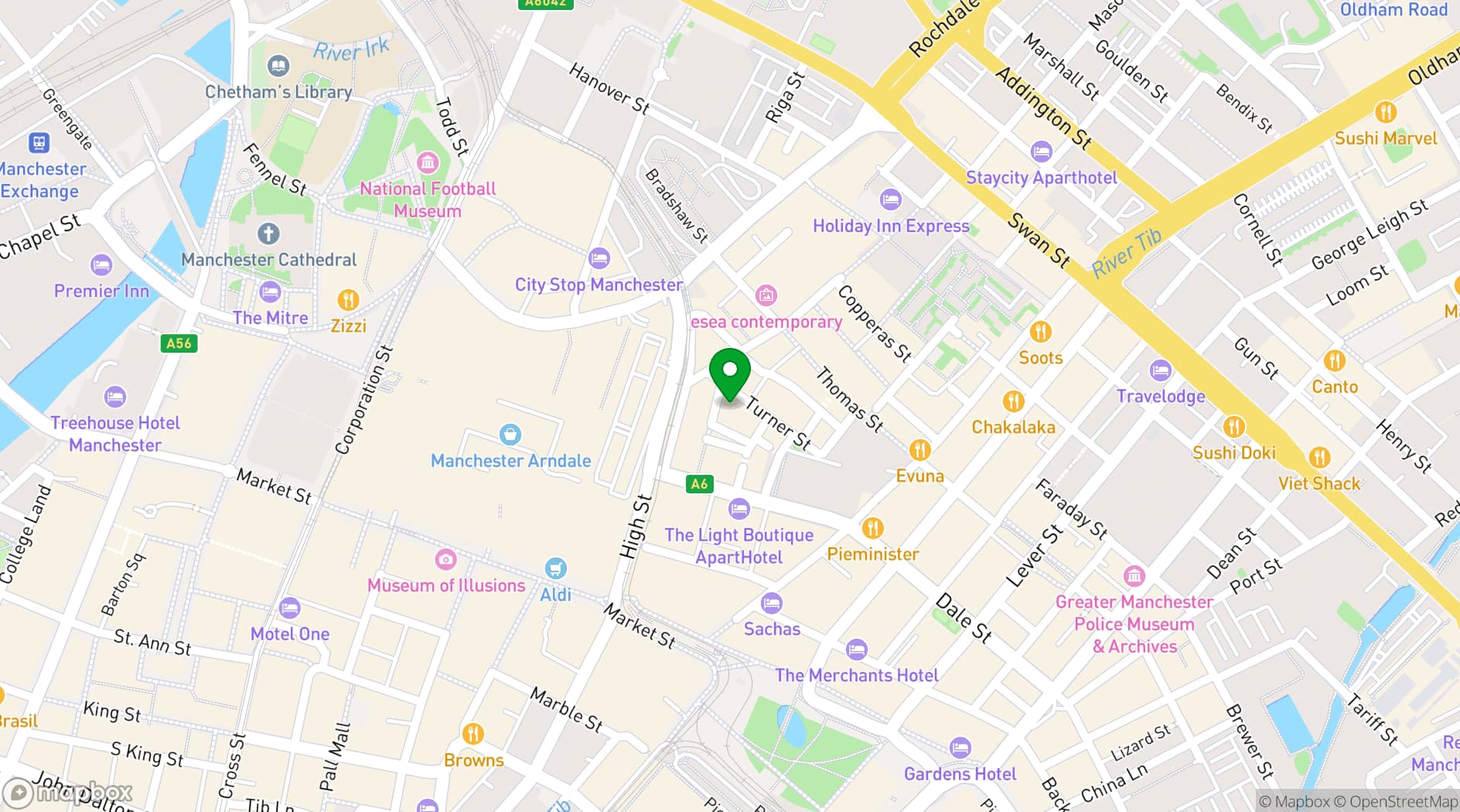 Map showing Sicilian NQ