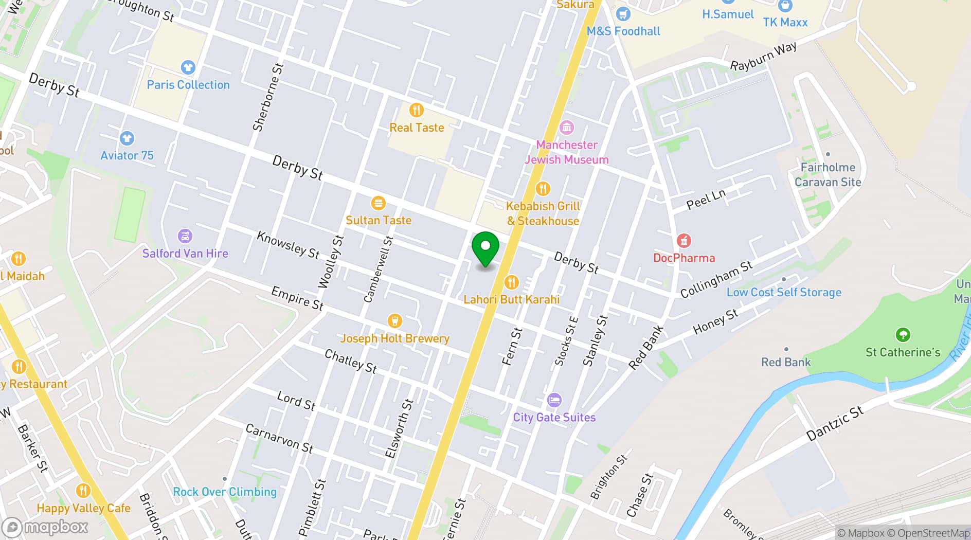 Map showing Pixdora Studio