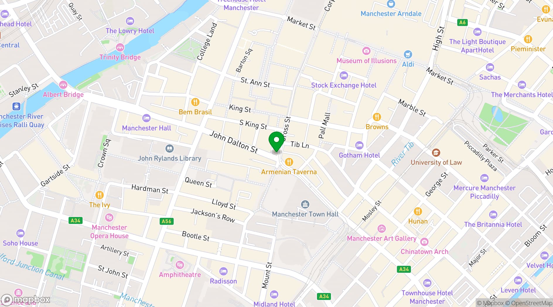 Map showing Forbici