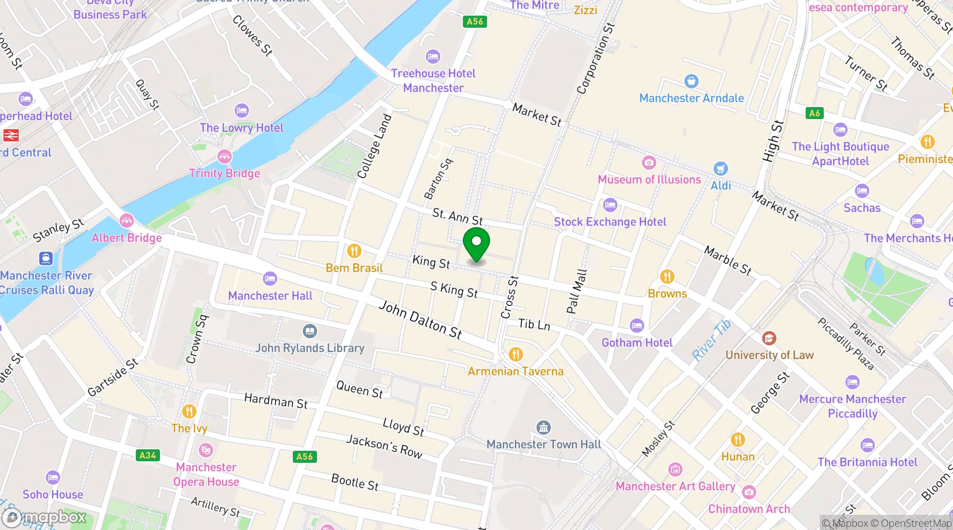 Map showing Fuel The Music