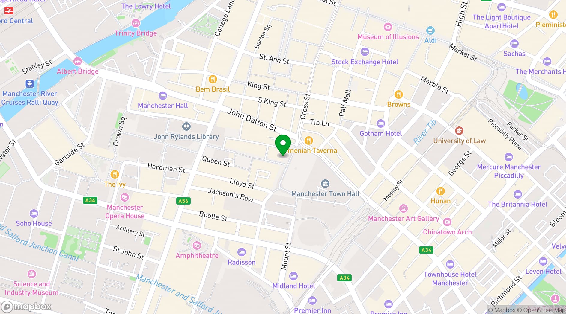 Map showing Bloc