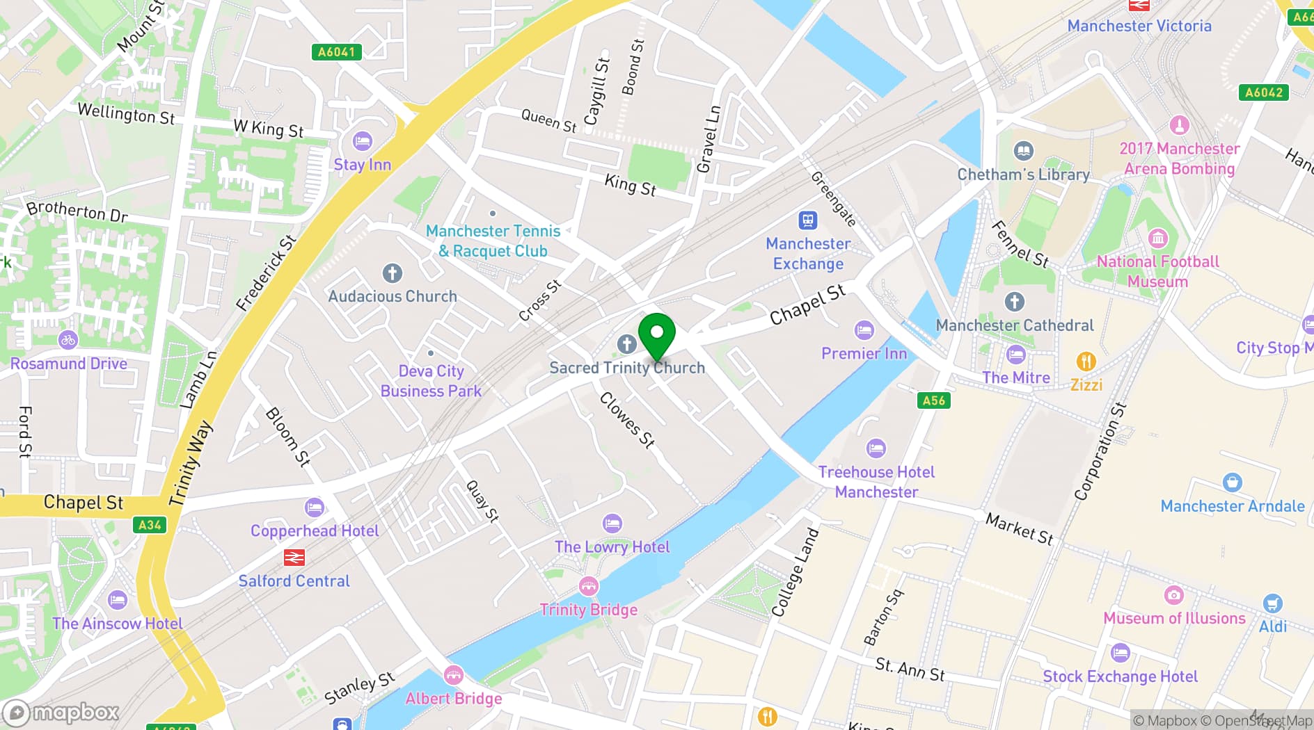 Map showing Another Heart To Feed