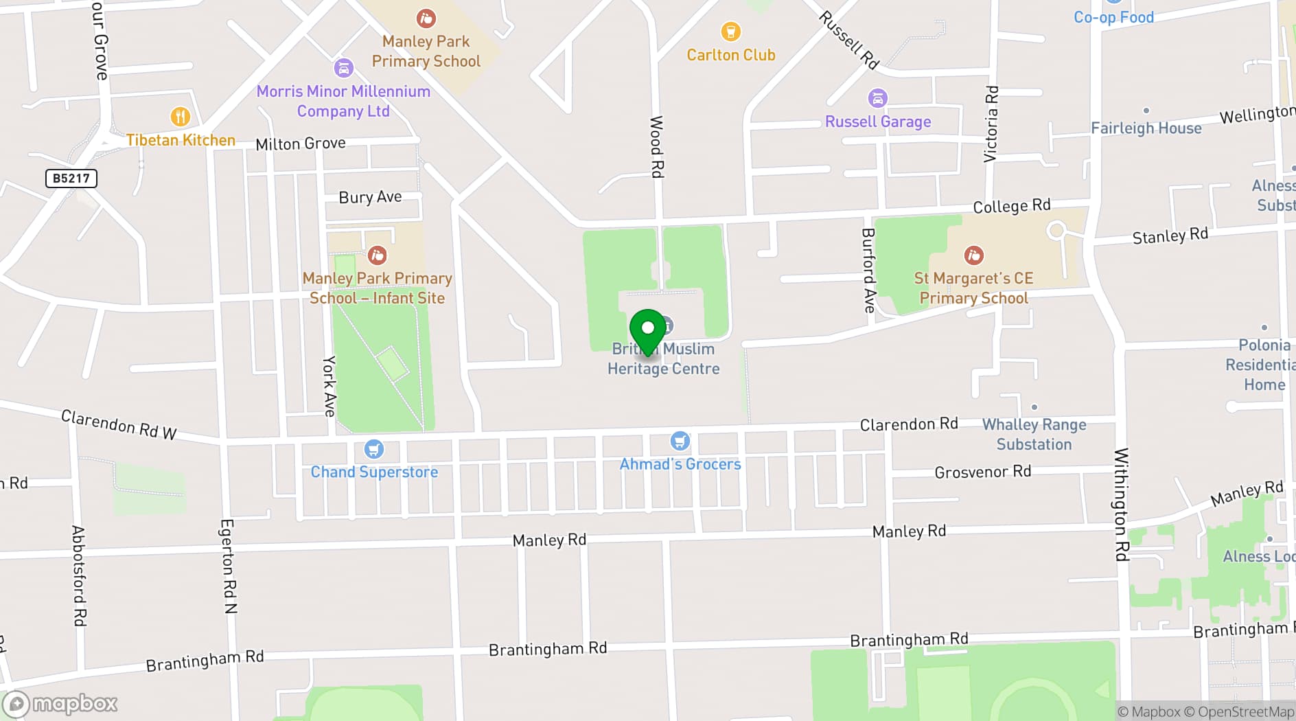 Map showing MyLahore