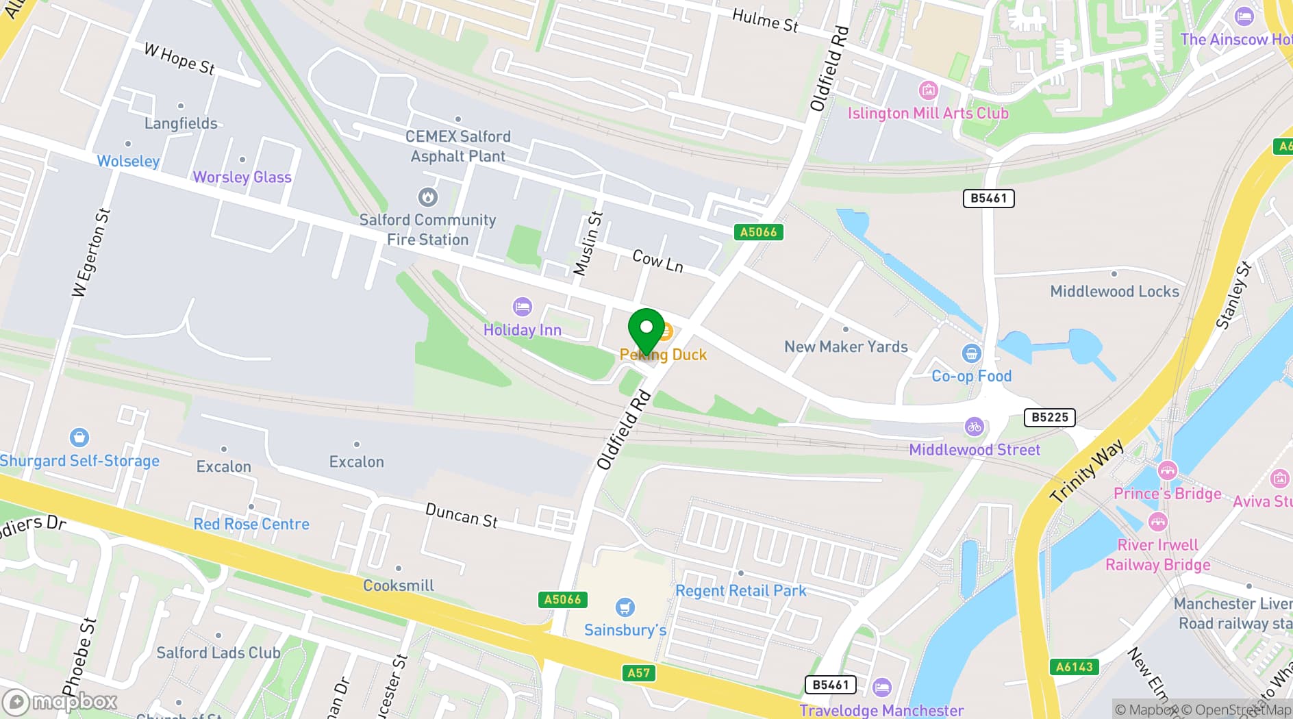 Map showing fivefourstudios